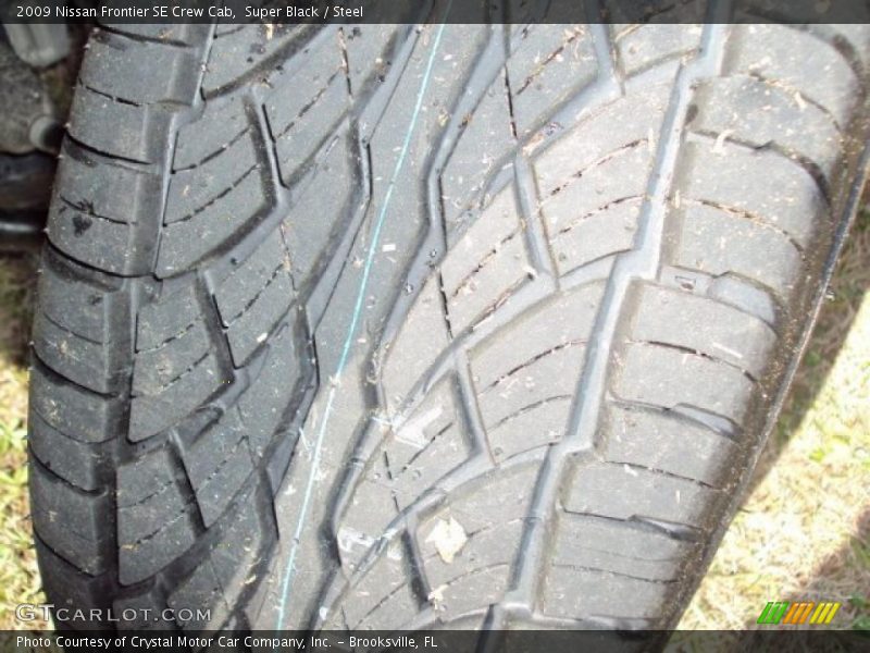 Super Black / Steel 2009 Nissan Frontier SE Crew Cab