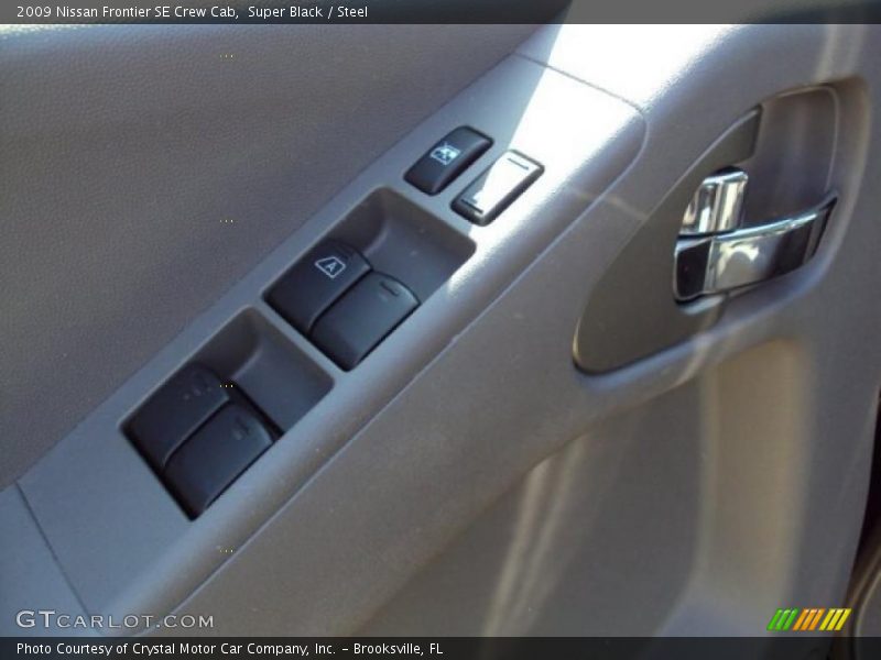 Super Black / Steel 2009 Nissan Frontier SE Crew Cab