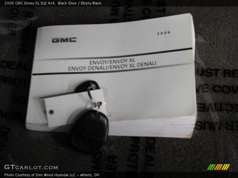 Black Onyx / Ebony Black 2006 GMC Envoy XL SLE 4x4