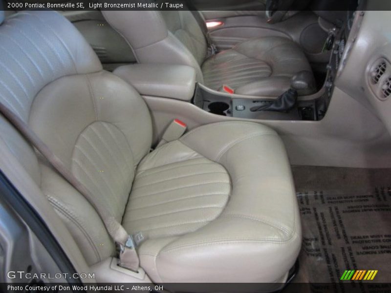 Light Bronzemist Metallic / Taupe 2000 Pontiac Bonneville SE