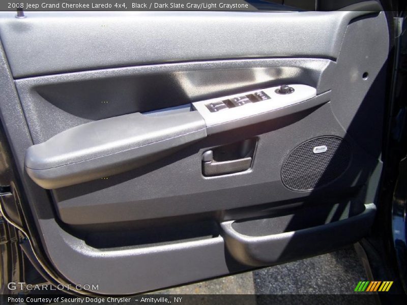 Black / Dark Slate Gray/Light Graystone 2008 Jeep Grand Cherokee Laredo 4x4
