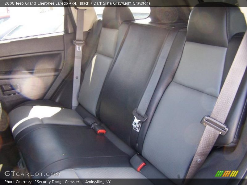 Black / Dark Slate Gray/Light Graystone 2008 Jeep Grand Cherokee Laredo 4x4