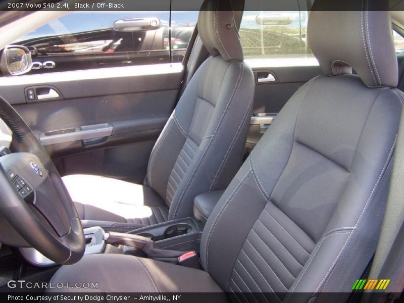 Black / Off-Black 2007 Volvo S40 2.4i