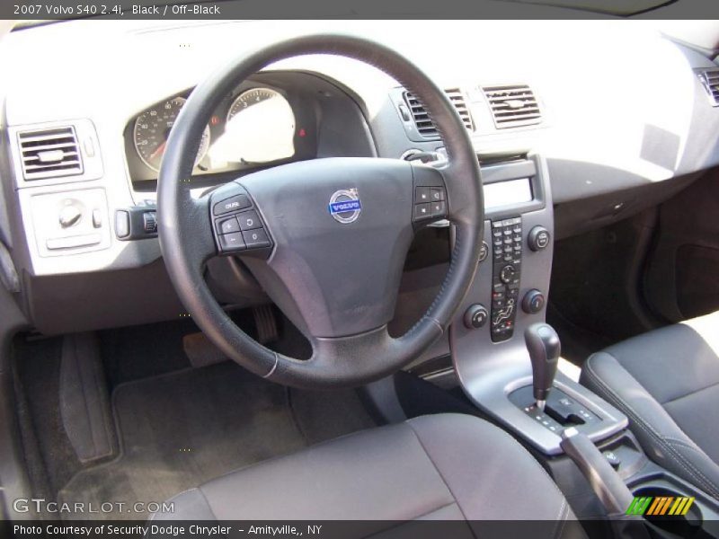 Black / Off-Black 2007 Volvo S40 2.4i