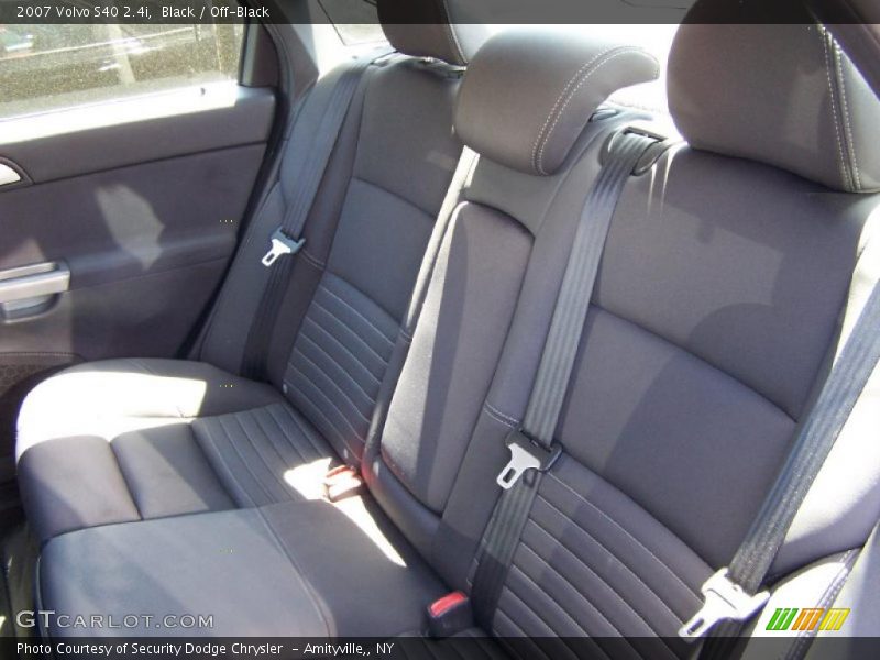 Black / Off-Black 2007 Volvo S40 2.4i