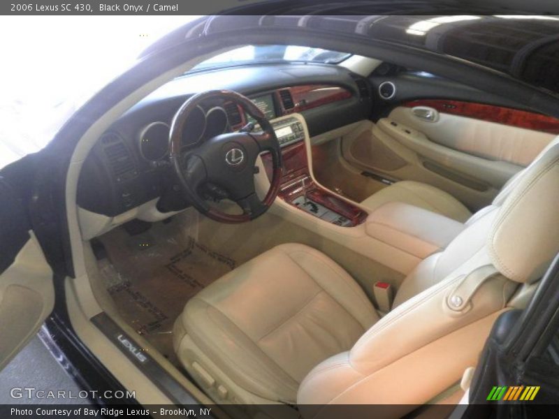 Black Onyx / Camel 2006 Lexus SC 430