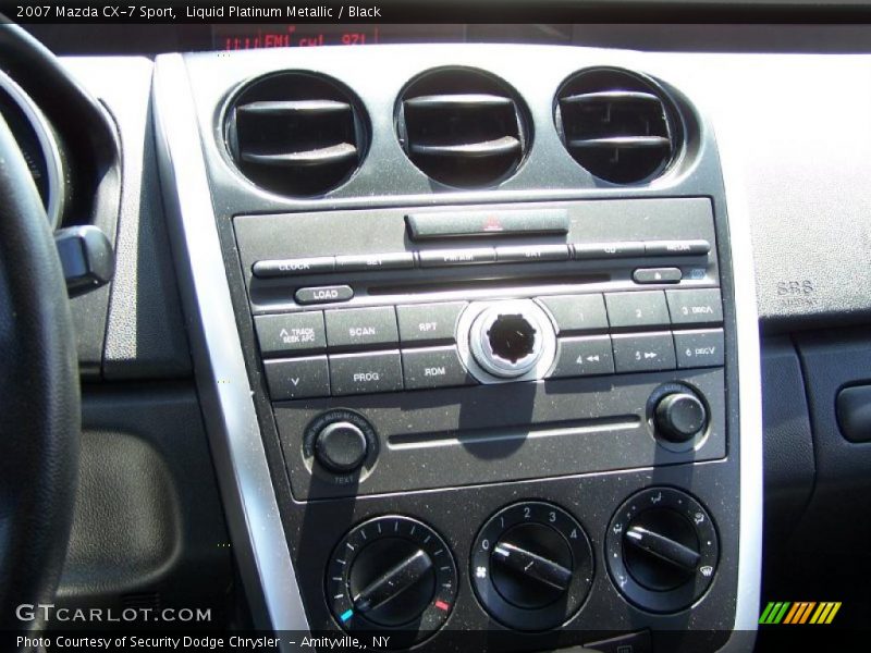 Liquid Platinum Metallic / Black 2007 Mazda CX-7 Sport
