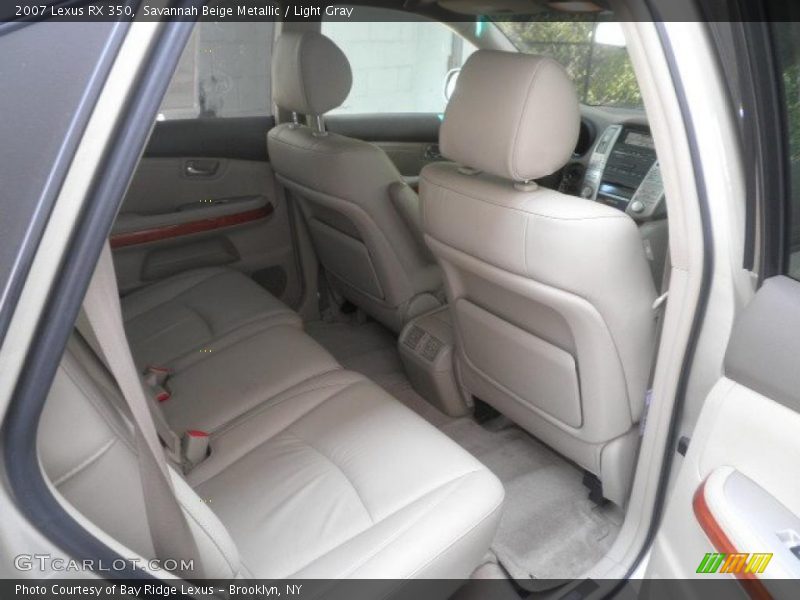 Savannah Beige Metallic / Light Gray 2007 Lexus RX 350