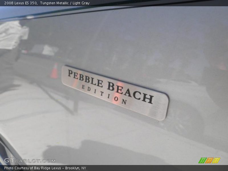 Tungsten Metallic / Light Gray 2008 Lexus ES 350