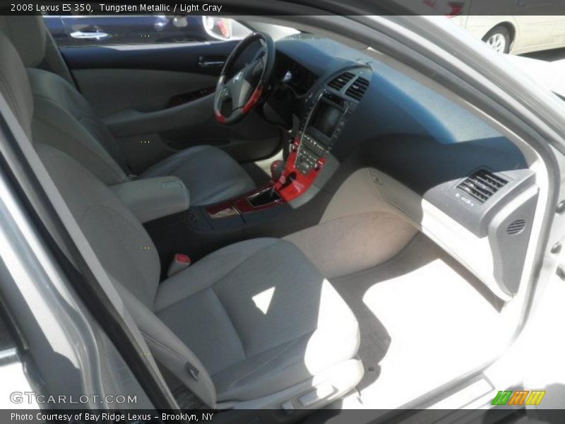Tungsten Metallic / Light Gray 2008 Lexus ES 350
