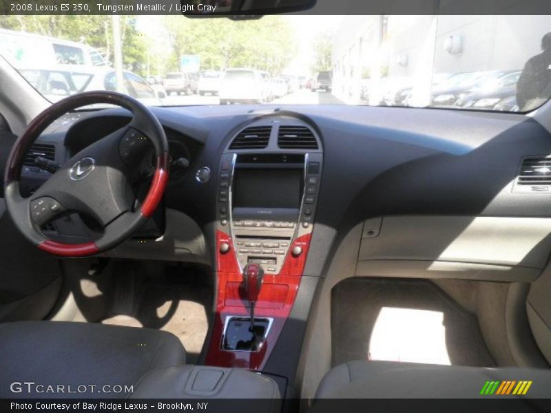 Tungsten Metallic / Light Gray 2008 Lexus ES 350