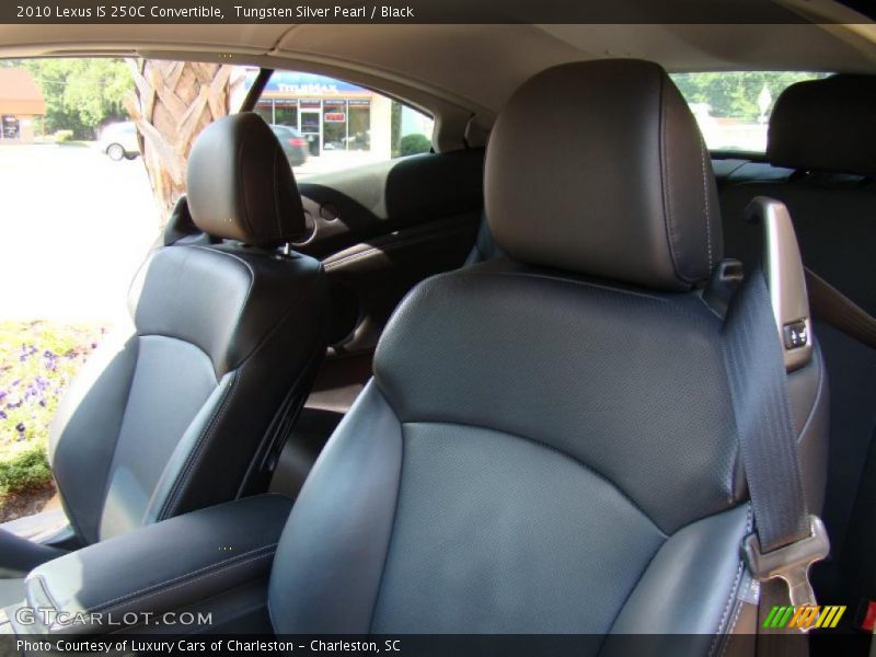 Tungsten Silver Pearl / Black 2010 Lexus IS 250C Convertible