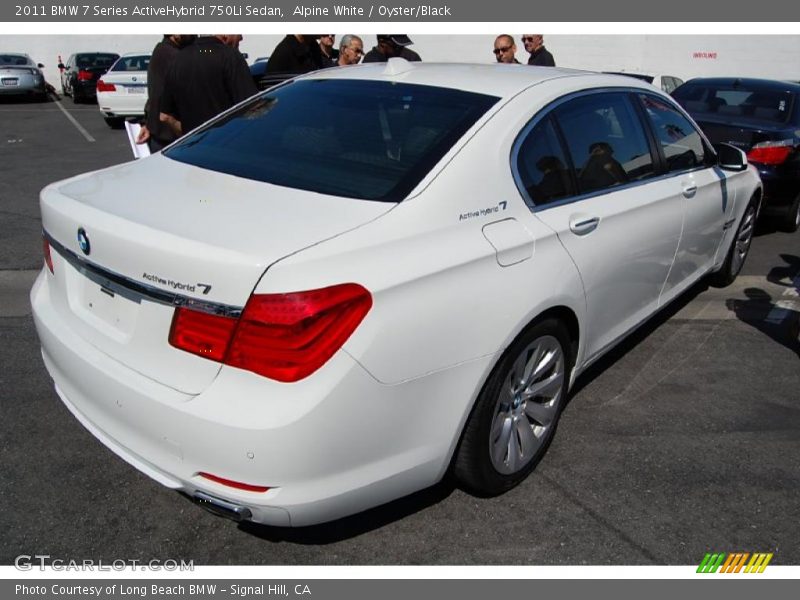  2011 7 Series ActiveHybrid 750Li Sedan Alpine White