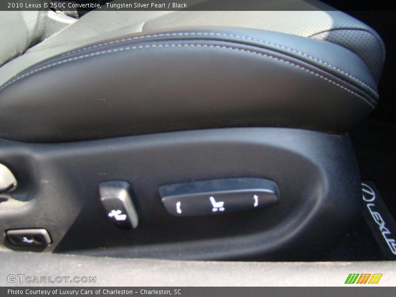 Tungsten Silver Pearl / Black 2010 Lexus IS 250C Convertible