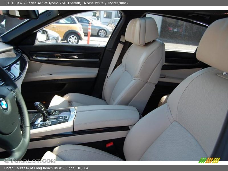  2011 7 Series ActiveHybrid 750Li Sedan Oyster/Black Interior