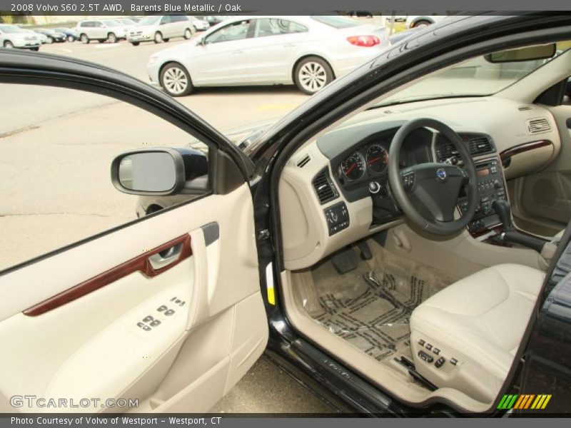  2008 S60 2.5T AWD Oak Interior