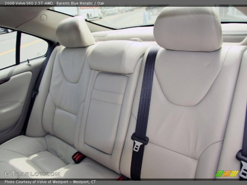 Barents Blue Metallic / Oak 2008 Volvo S60 2.5T AWD