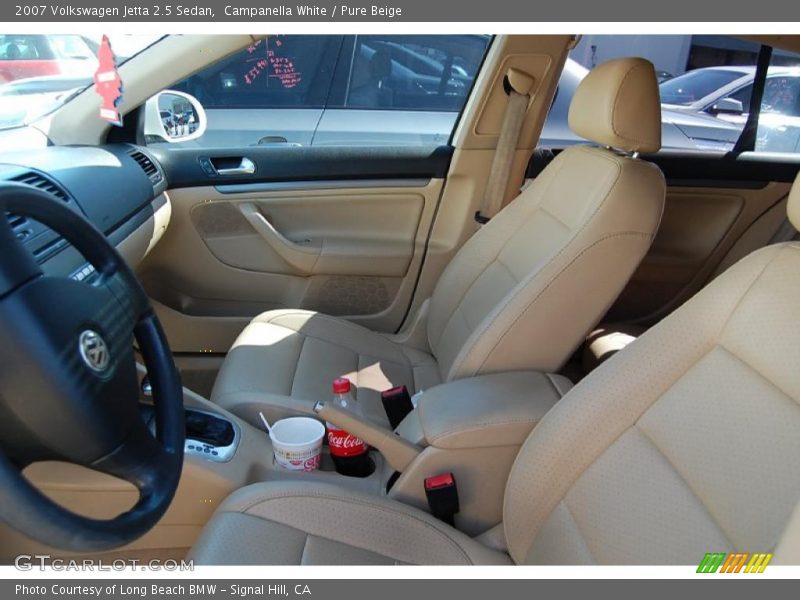  2007 Jetta 2.5 Sedan Pure Beige Interior