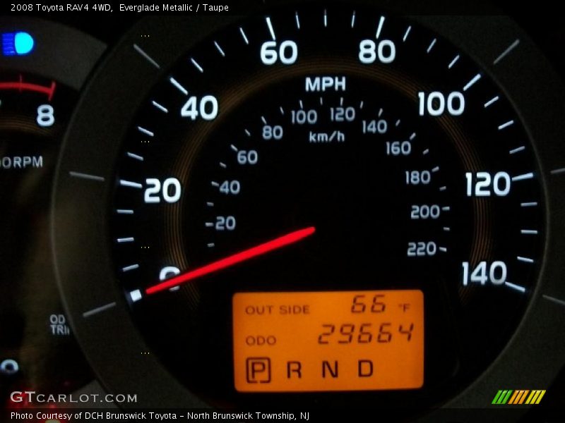 Everglade Metallic / Taupe 2008 Toyota RAV4 4WD