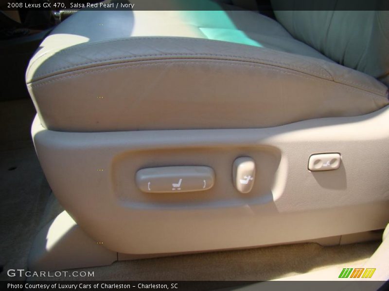 Salsa Red Pearl / Ivory 2008 Lexus GX 470