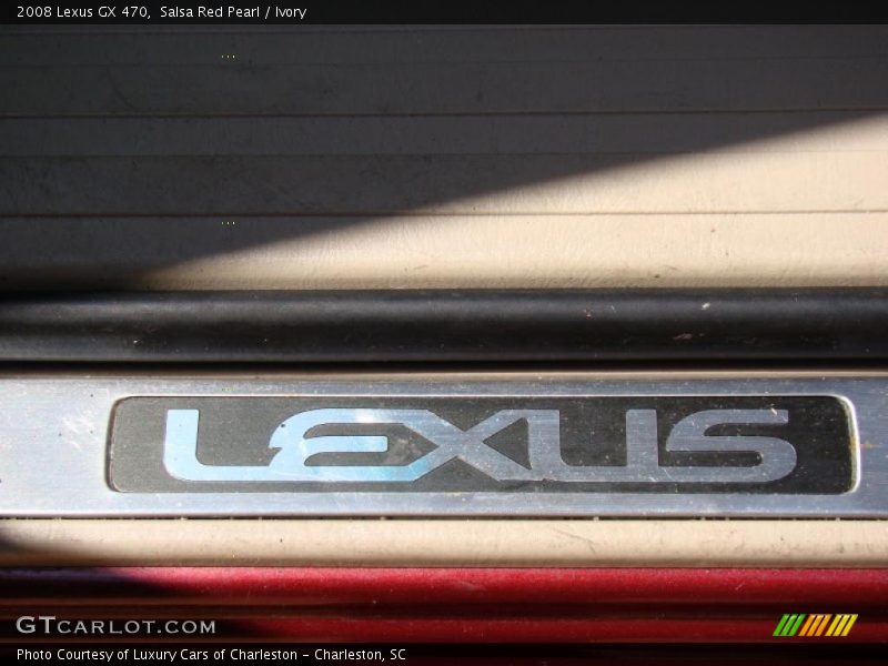 Salsa Red Pearl / Ivory 2008 Lexus GX 470
