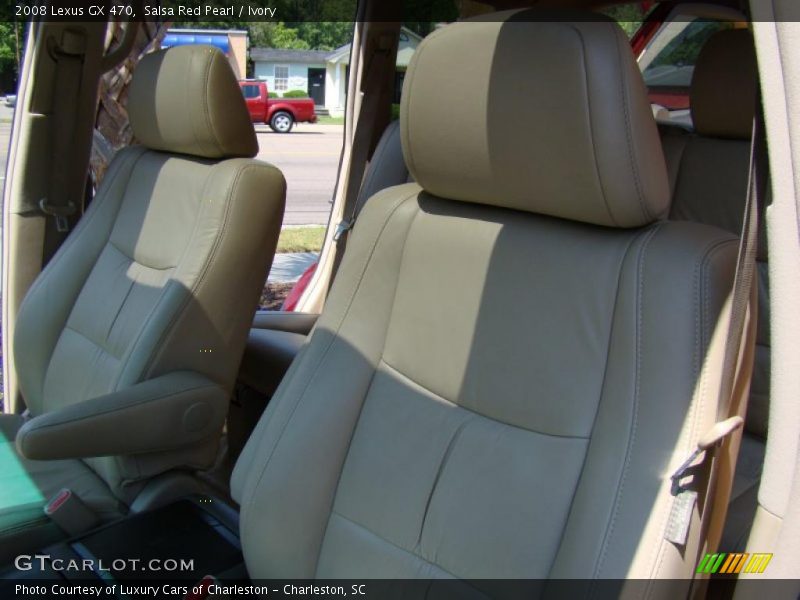 Salsa Red Pearl / Ivory 2008 Lexus GX 470