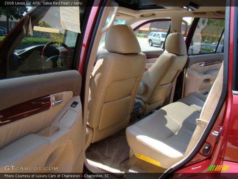 Salsa Red Pearl / Ivory 2008 Lexus GX 470