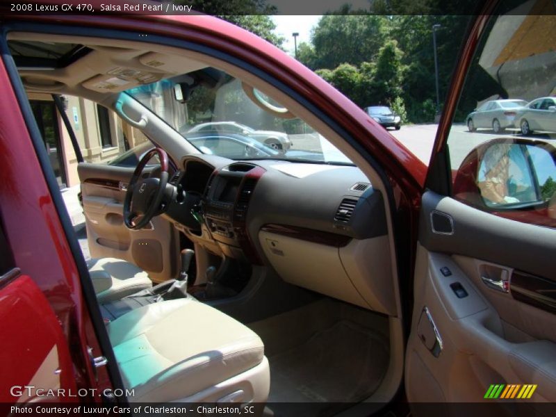 Salsa Red Pearl / Ivory 2008 Lexus GX 470