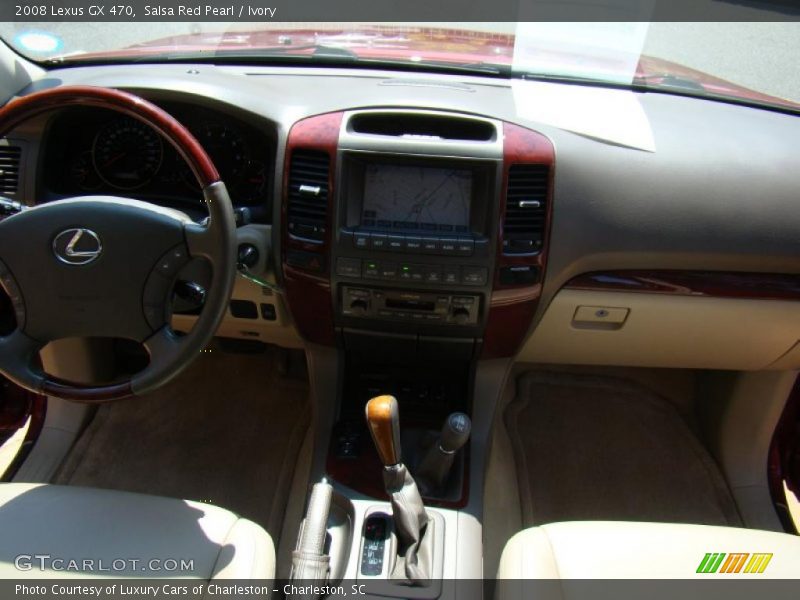 Salsa Red Pearl / Ivory 2008 Lexus GX 470