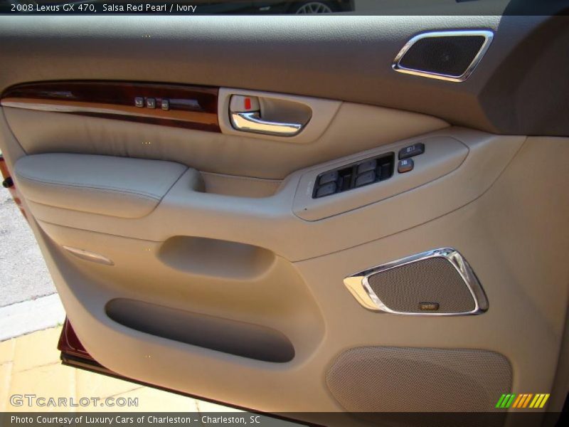 Salsa Red Pearl / Ivory 2008 Lexus GX 470