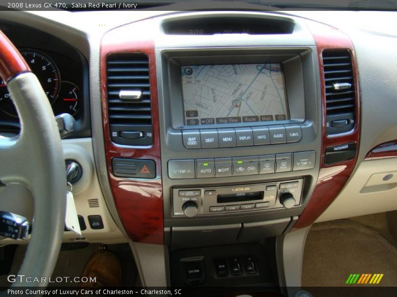 Salsa Red Pearl / Ivory 2008 Lexus GX 470