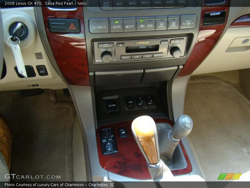 Salsa Red Pearl / Ivory 2008 Lexus GX 470