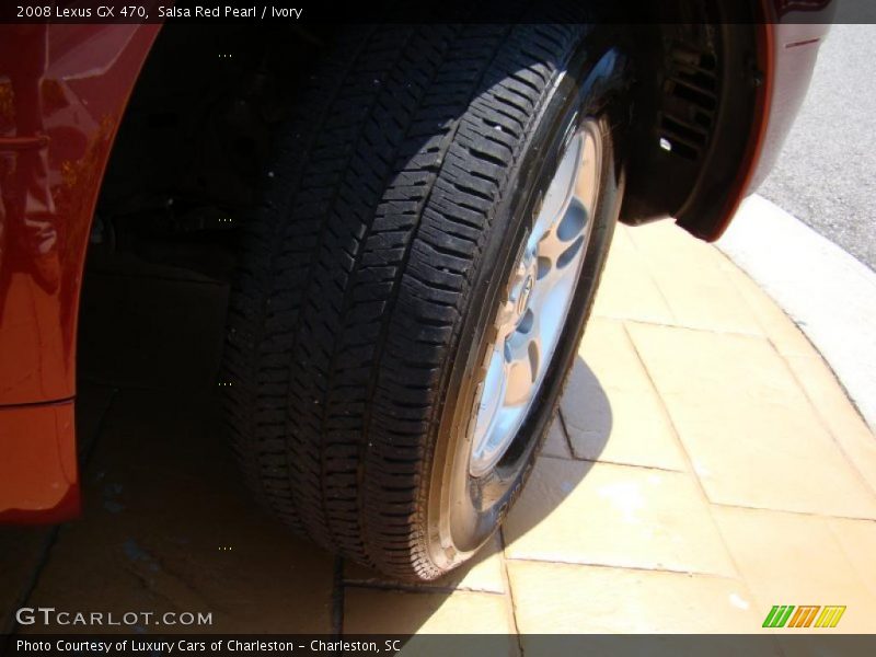 Salsa Red Pearl / Ivory 2008 Lexus GX 470