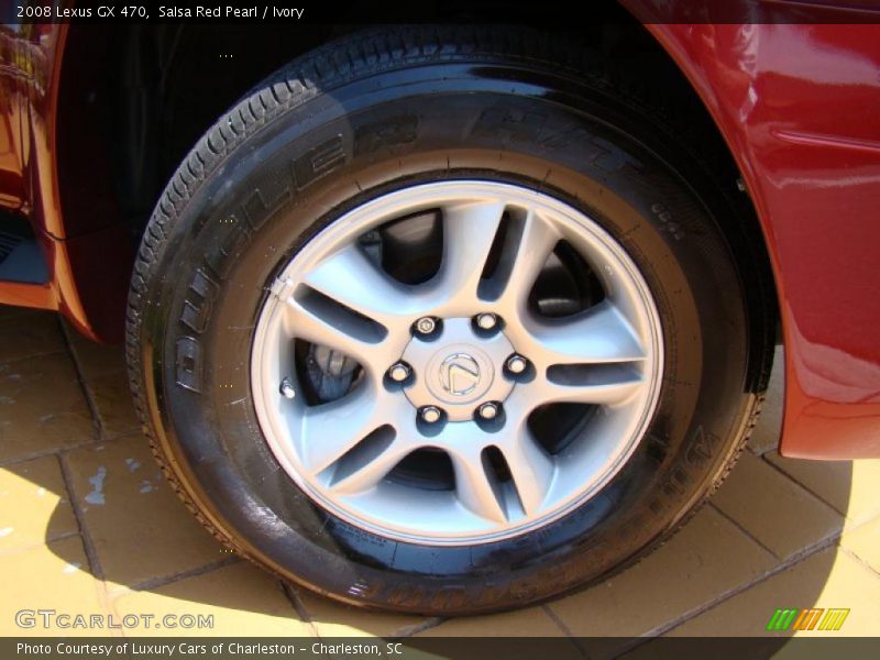 Salsa Red Pearl / Ivory 2008 Lexus GX 470