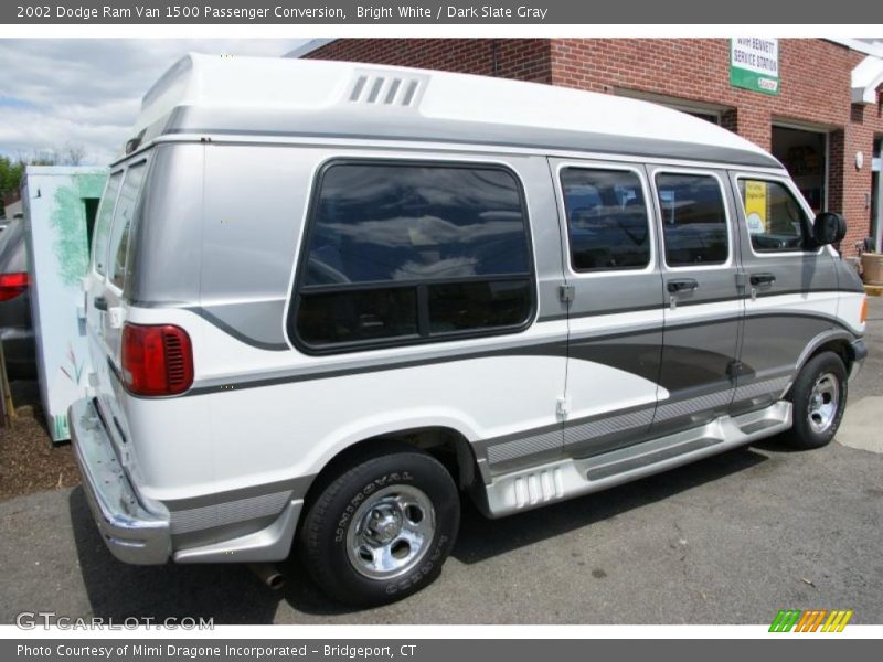 Bright White / Dark Slate Gray 2002 Dodge Ram Van 1500 Passenger Conversion