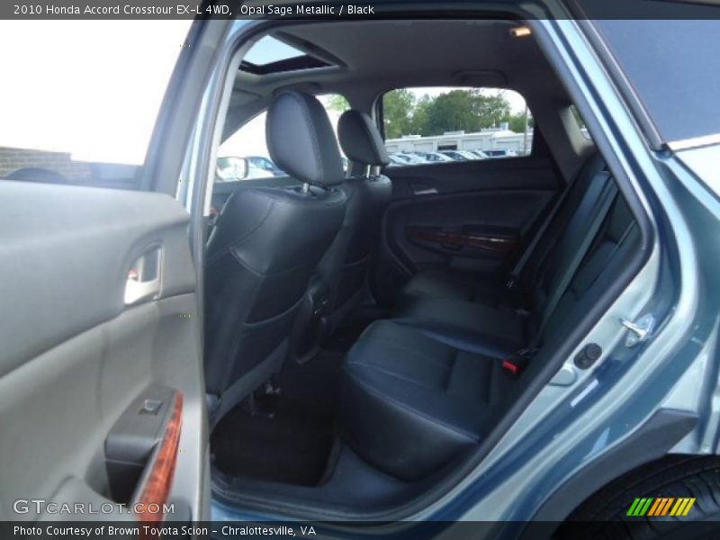 Opal Sage Metallic / Black 2010 Honda Accord Crosstour EX-L 4WD