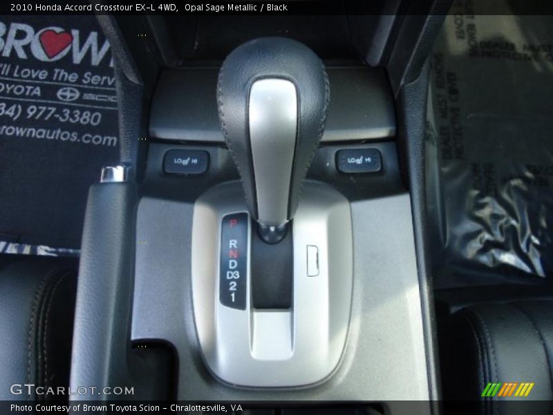  2010 Accord Crosstour EX-L 4WD 5 Speed Automatic Shifter