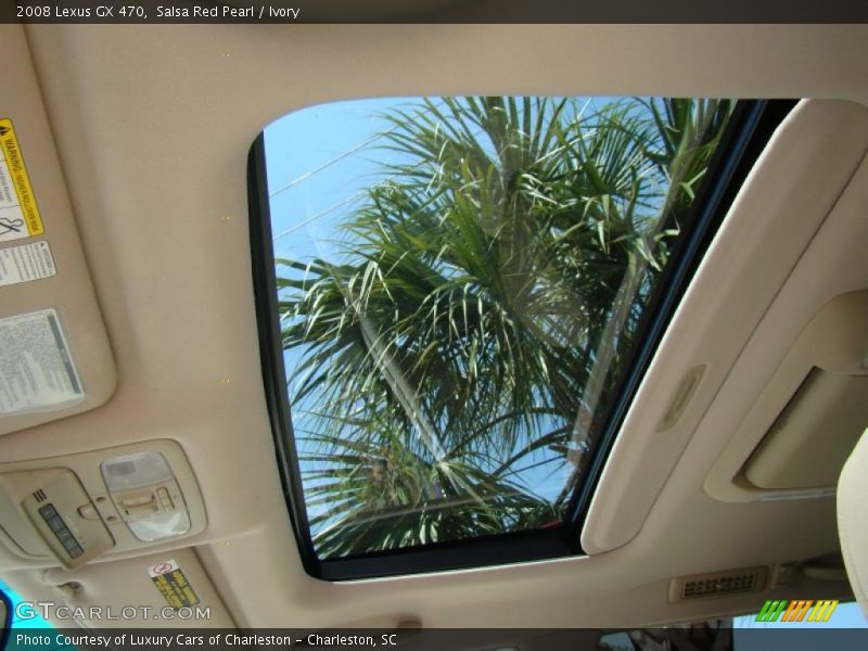 Salsa Red Pearl / Ivory 2008 Lexus GX 470