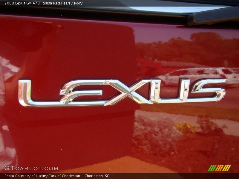 Salsa Red Pearl / Ivory 2008 Lexus GX 470