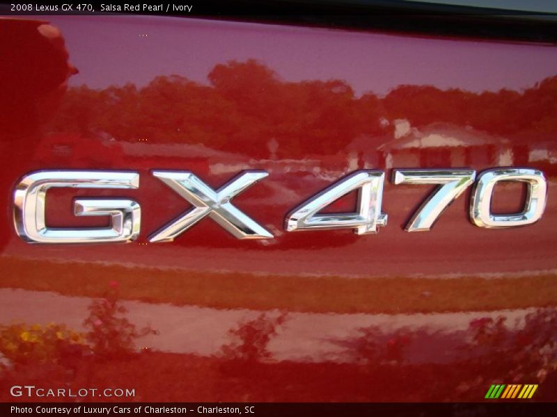 Salsa Red Pearl / Ivory 2008 Lexus GX 470