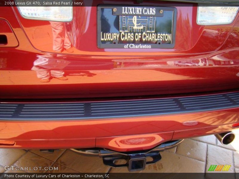 Salsa Red Pearl / Ivory 2008 Lexus GX 470