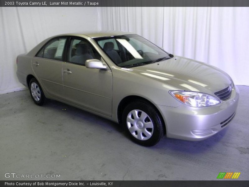 Lunar Mist Metallic / Taupe 2003 Toyota Camry LE
