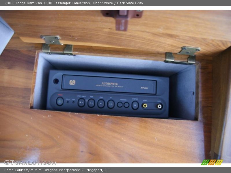 Bright White / Dark Slate Gray 2002 Dodge Ram Van 1500 Passenger Conversion