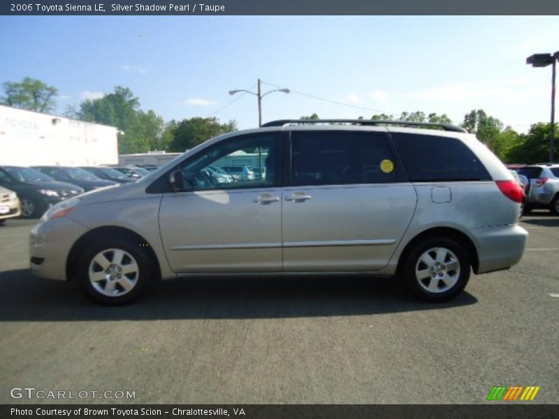 Silver Shadow Pearl / Taupe 2006 Toyota Sienna LE