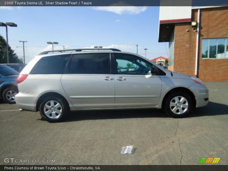 Silver Shadow Pearl / Taupe 2006 Toyota Sienna LE