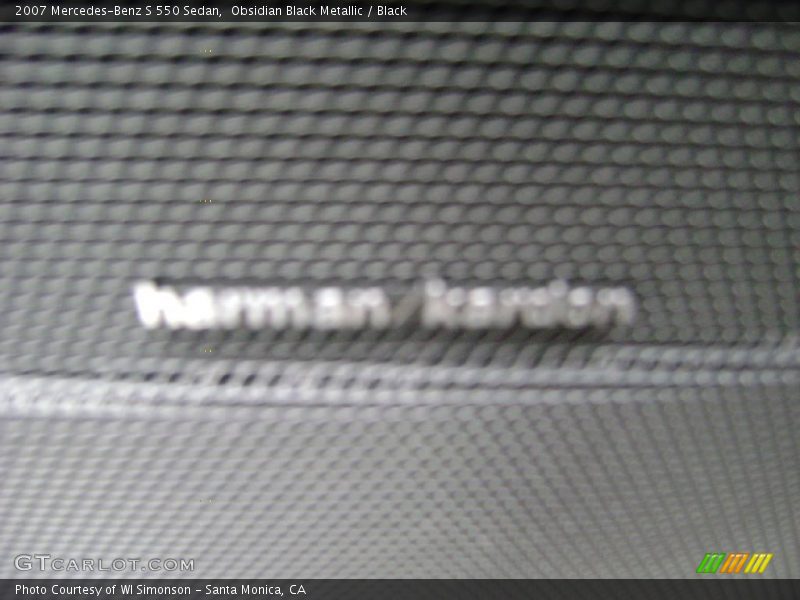 Obsidian Black Metallic / Black 2007 Mercedes-Benz S 550 Sedan