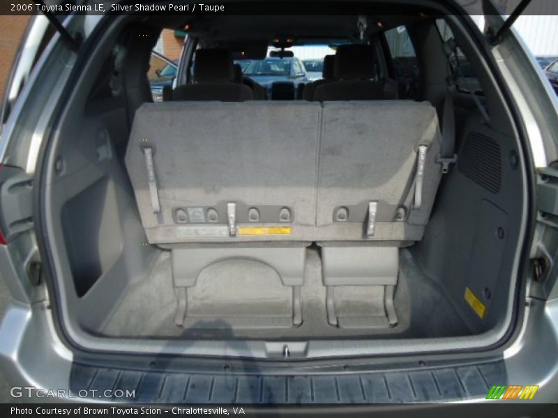 Silver Shadow Pearl / Taupe 2006 Toyota Sienna LE