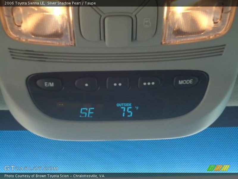 Silver Shadow Pearl / Taupe 2006 Toyota Sienna LE