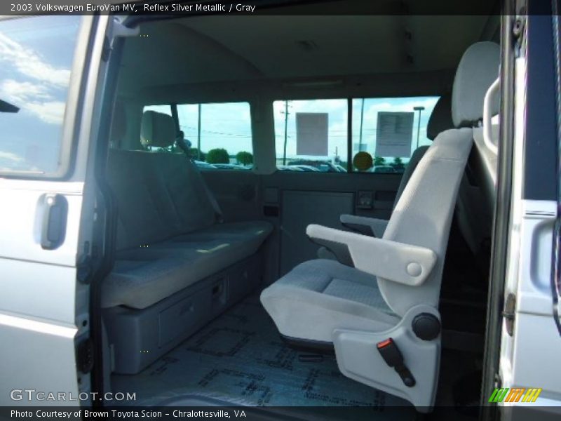 Reflex Silver Metallic / Gray 2003 Volkswagen EuroVan MV