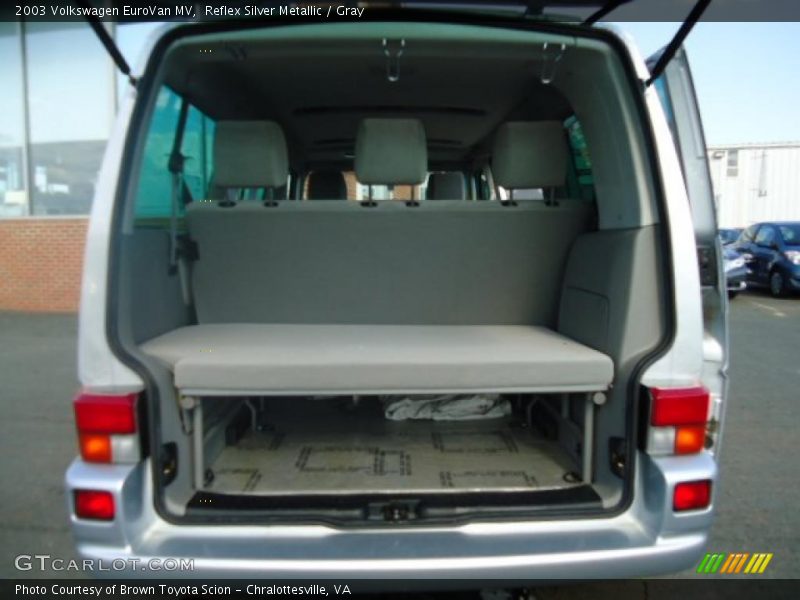 Reflex Silver Metallic / Gray 2003 Volkswagen EuroVan MV